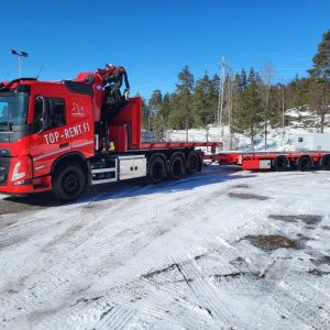 Volvo FM + HMF 32 tm + koukkulaite